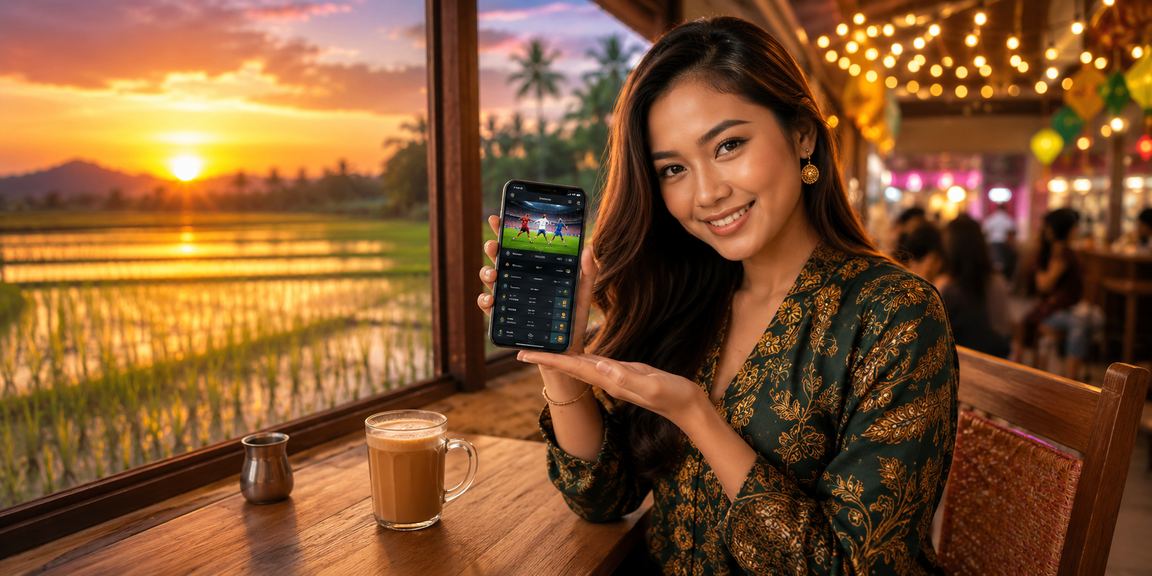 Aplikasi loteri dalam talian fachai digunakan oleh pemain di Kedah Malaysia pada telefon pintar