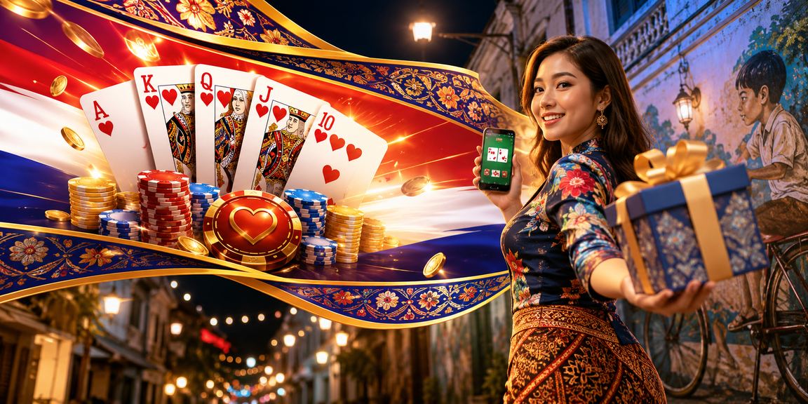 Permainan Teen Patti bergaya batik di Pulau Pinang menggambarkan pengalaman kasino tempatan di fachai